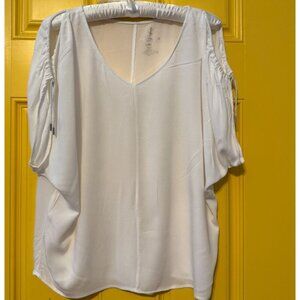 Juicy Couture Women's Size LG Whimsy Fairy ‎ Ruched Sleeves Oversized